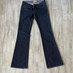 Paige Women Dark Blue Jeans